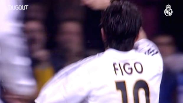 Figo's superb strike against Levante